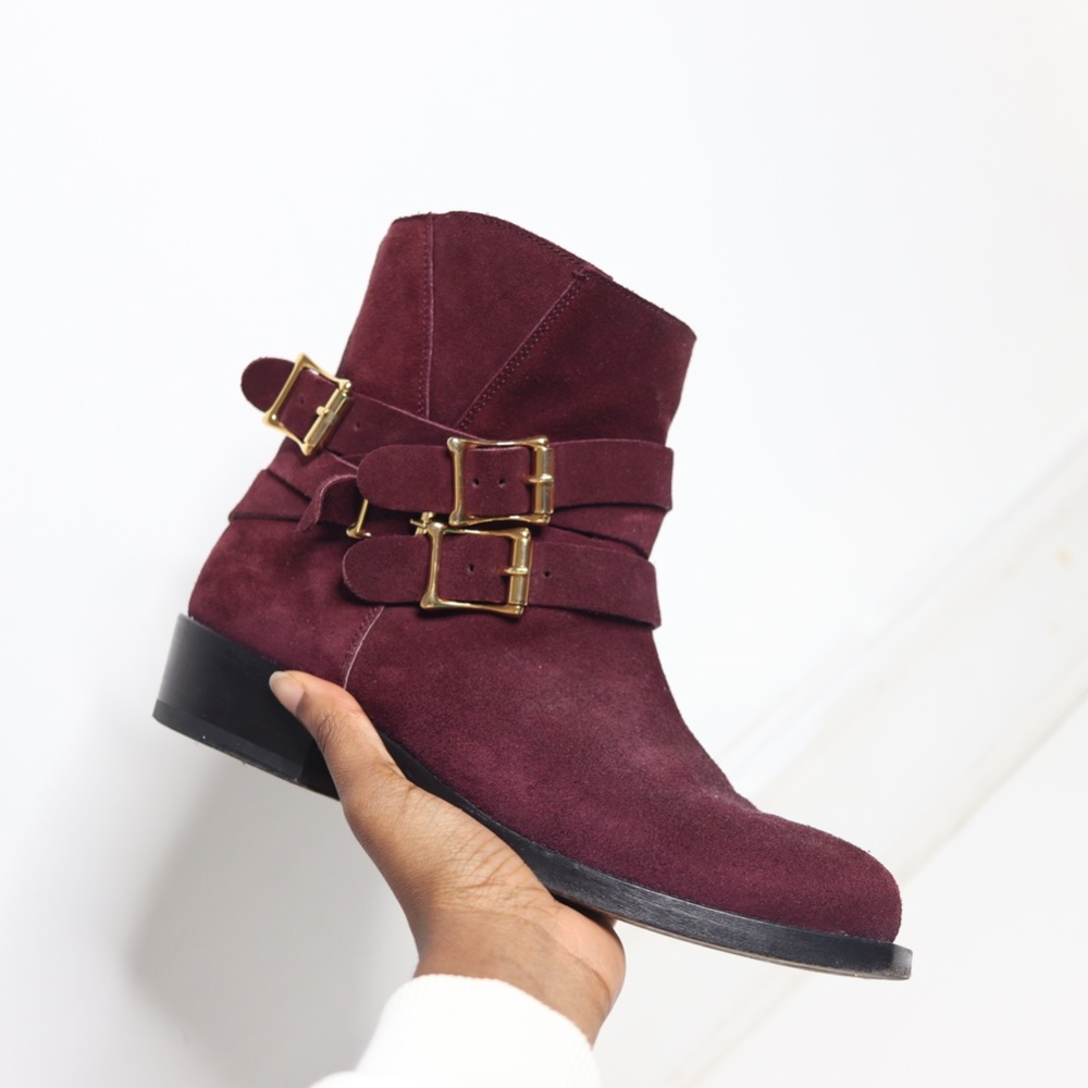 Rupert Sanderson Parnassus Suede Ankle Boots 38 - Picture 2 of 13